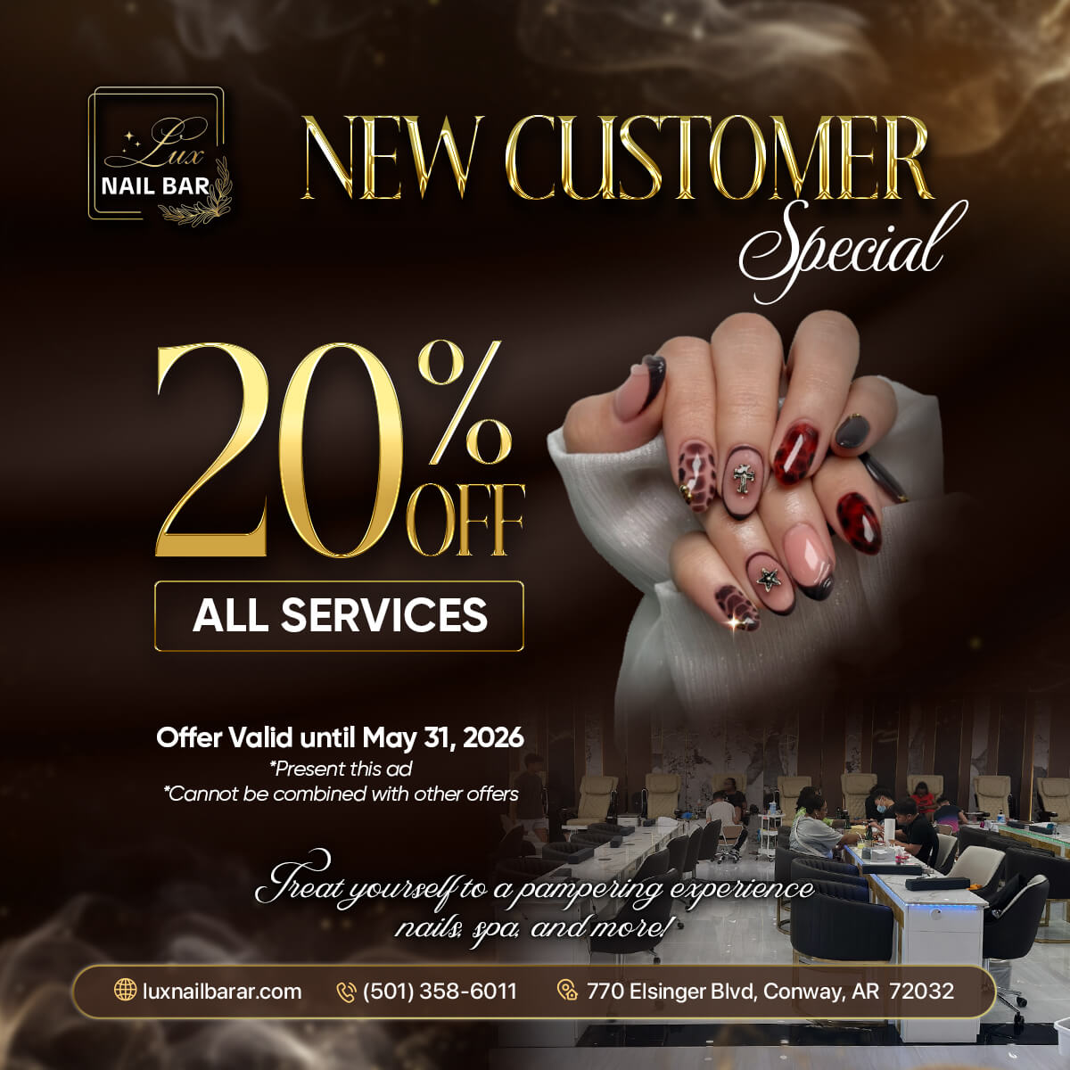 🌟 Lux Nail Bar - Promotions 🌟